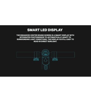 Featherlight Electric Scooter Smart Display