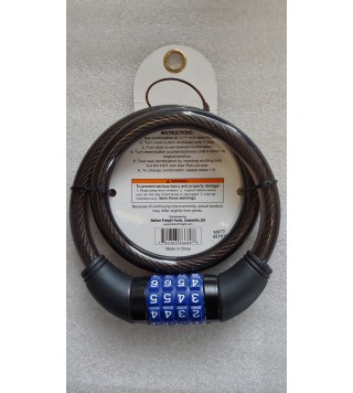 Combination Cable Scooter Lock